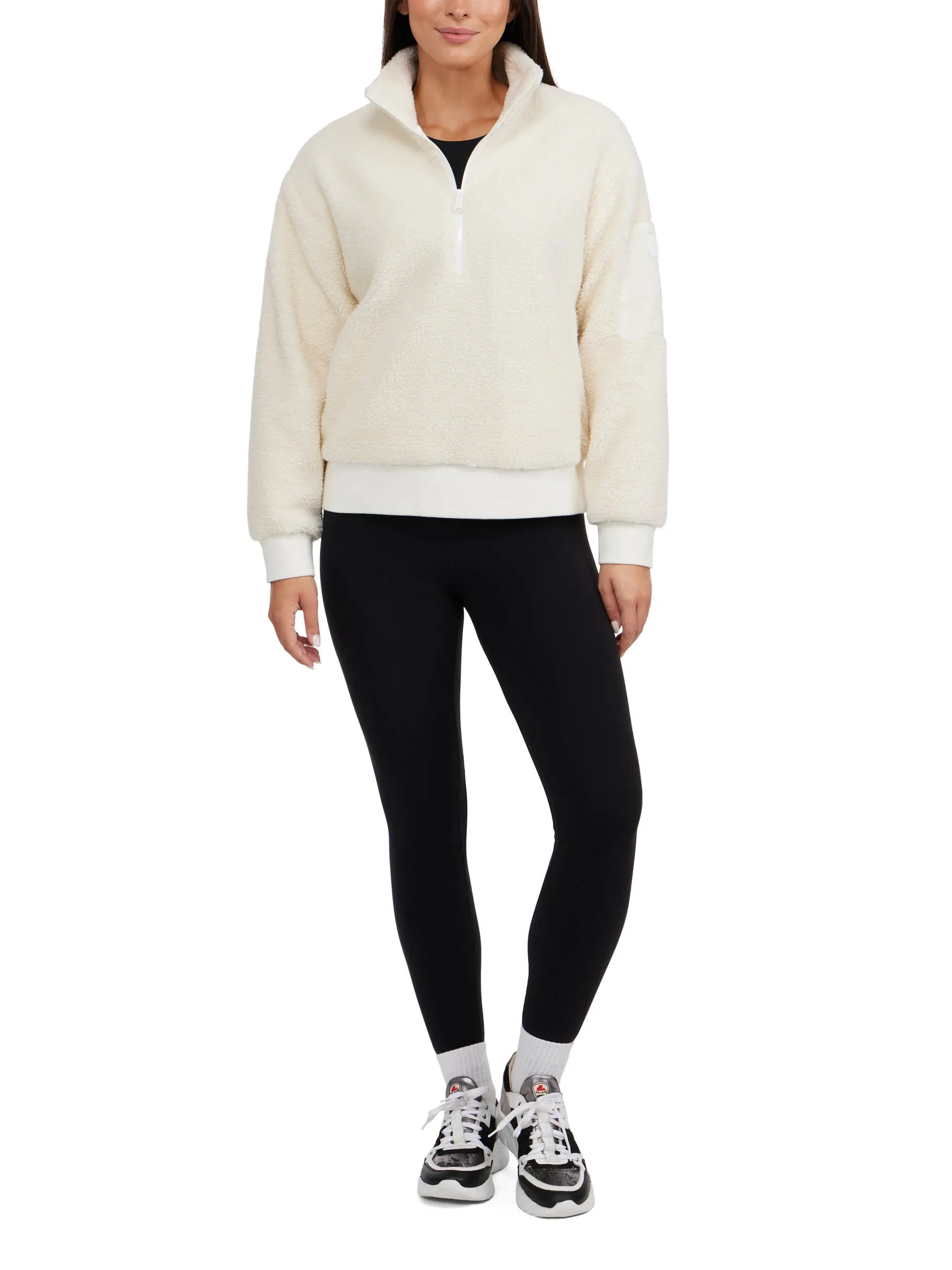 Kaminak Women's Half-Zip Sherpa Sweatshirt