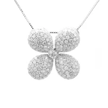 Ladies Diamond Pave Pendant