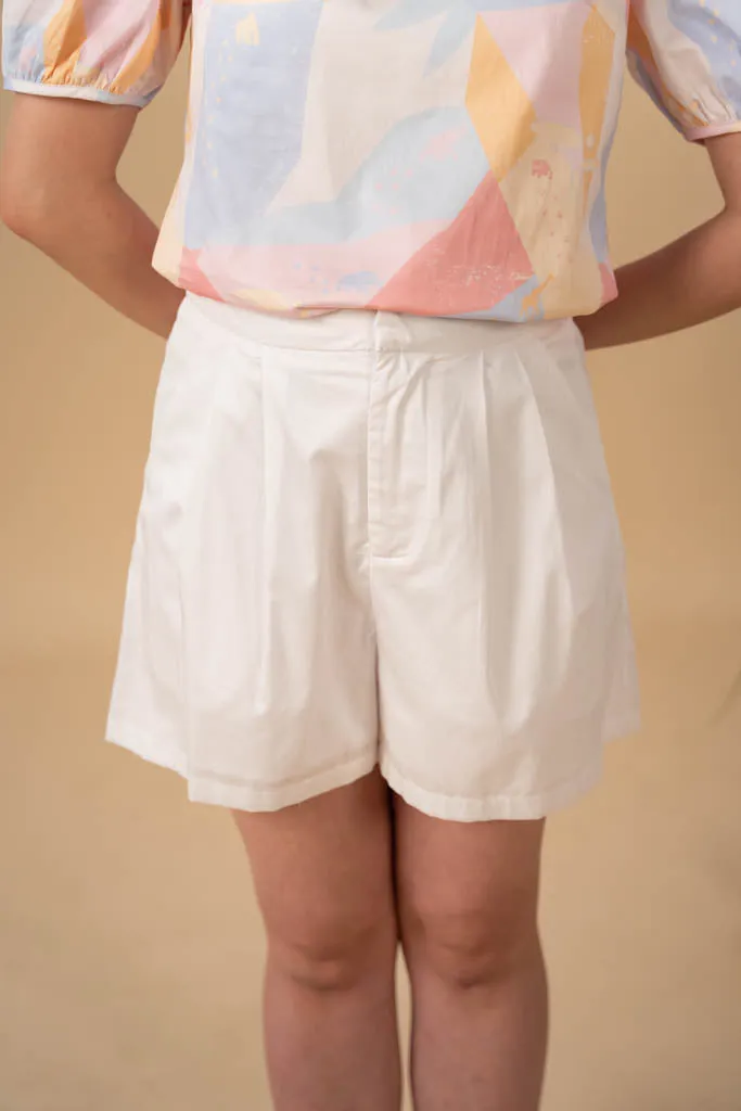 Ladies Lia Shorts - White