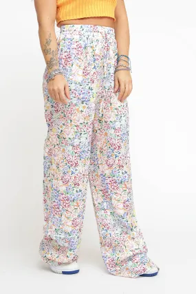 Ladies Trousers Painted multi Floral