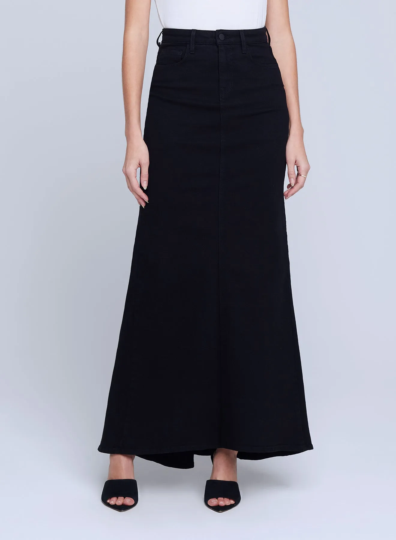 L’agence - Kailani Mermaid Skirt - Saturated Black