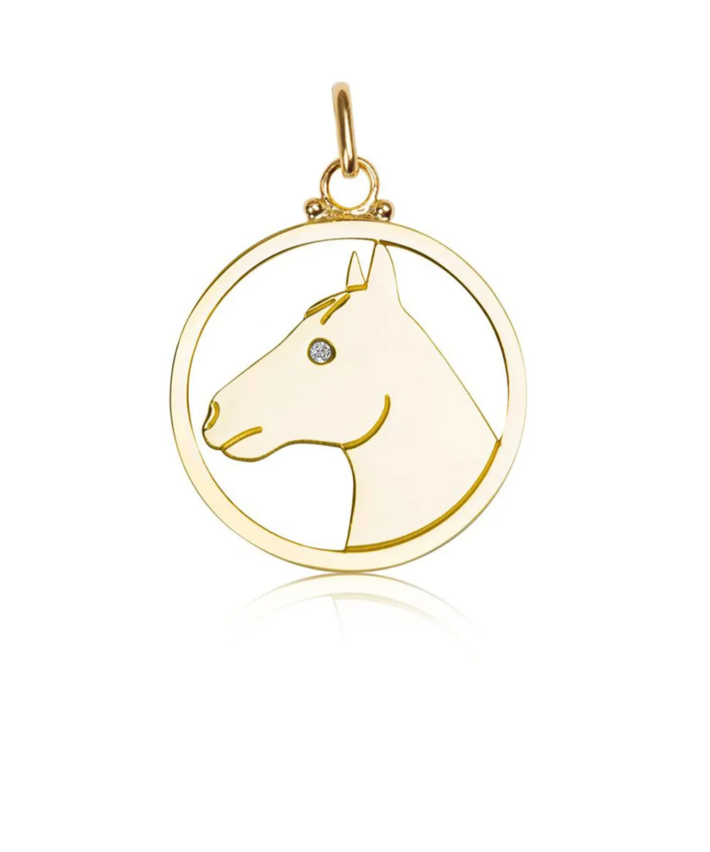 Large Horse Pendant