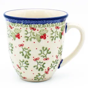 Lg Bistro Cup 16 oz in Mistletoe