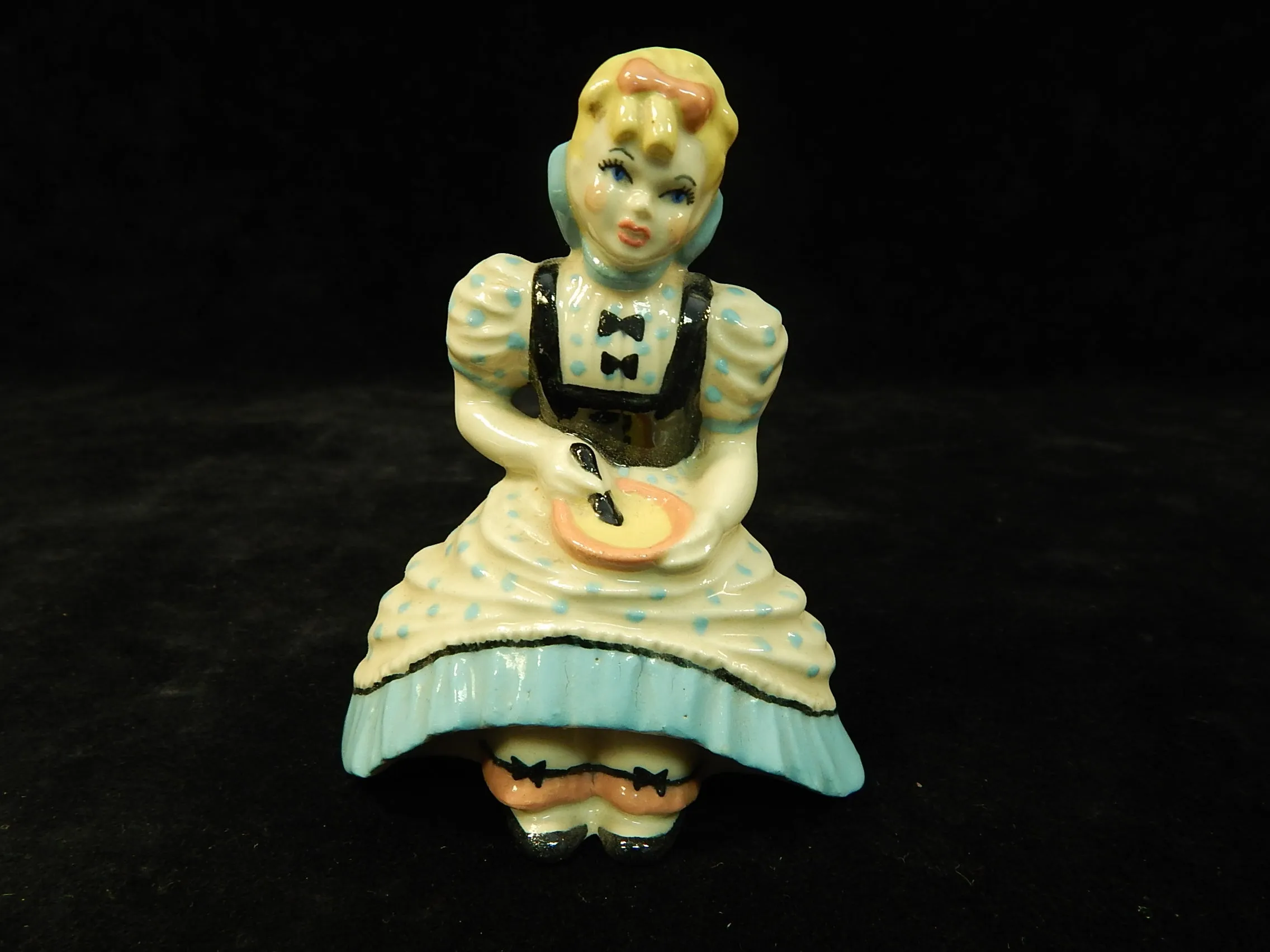 Little Jack Horner and Little Miss Muffet Figurines - Mint Condition