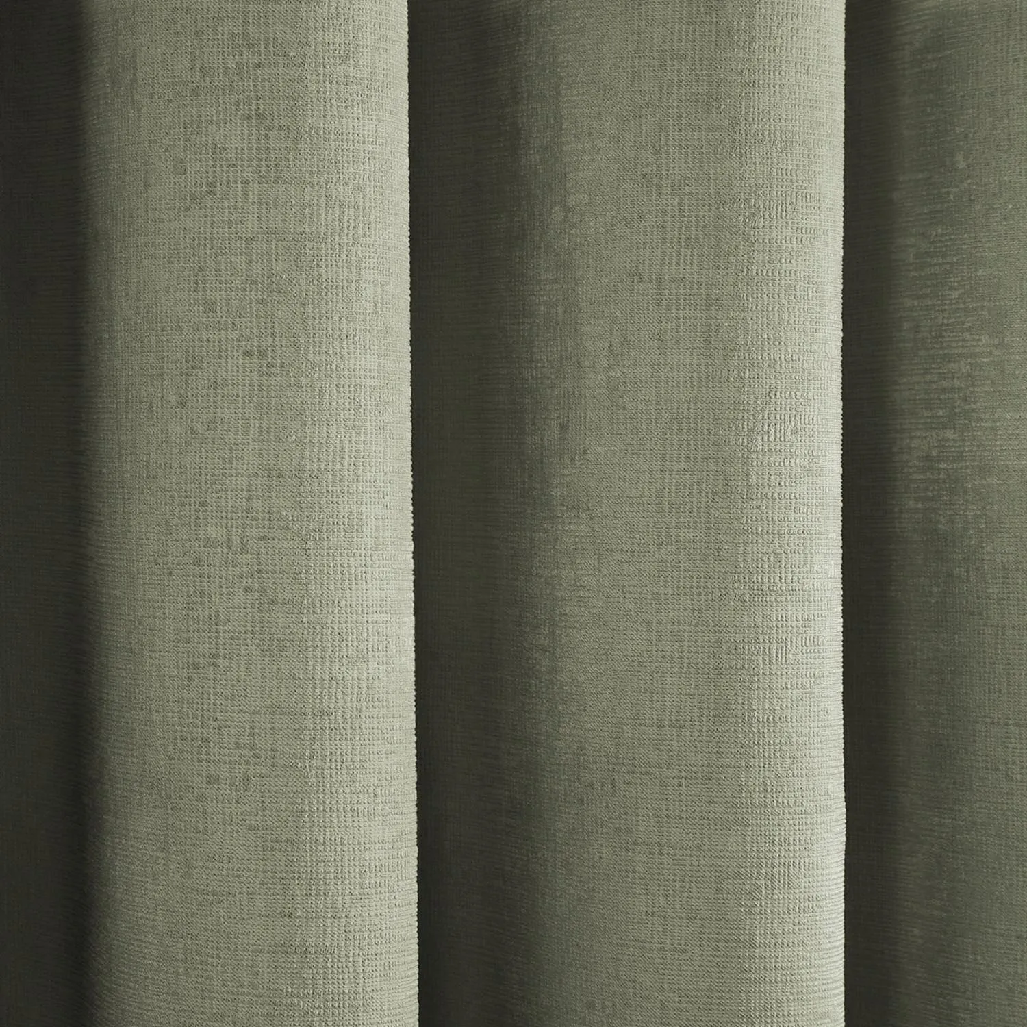 Luna Green Eyelet Curtains