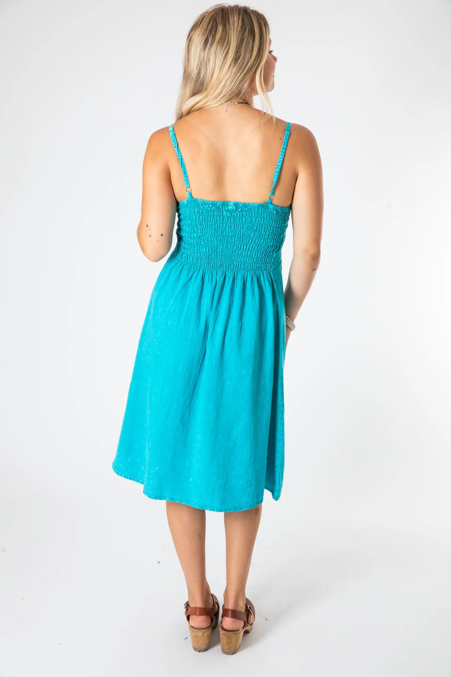 Lung Ta Simple Cotton Slip Dress