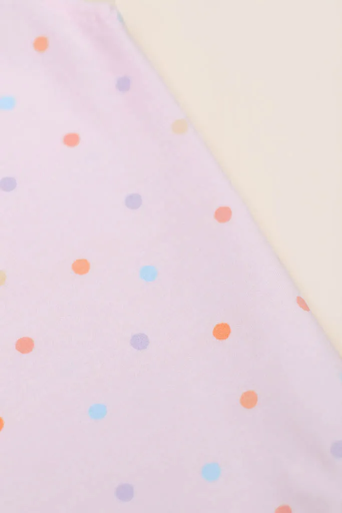 Millie Onesie - Pink Polka Dots