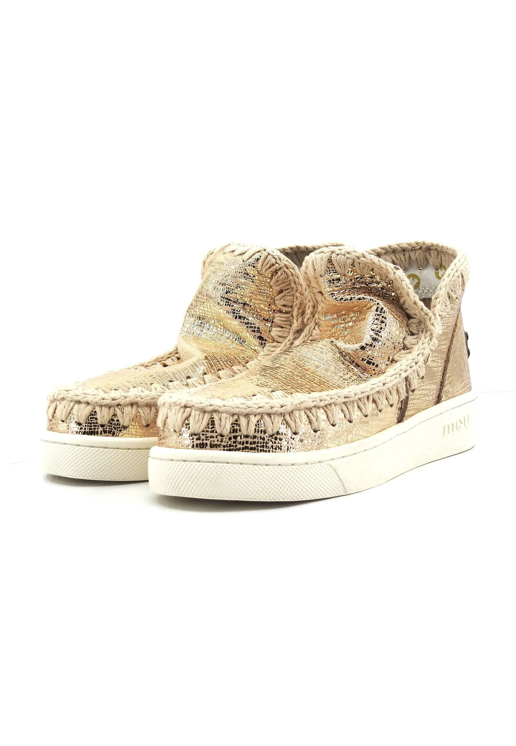 MOU Summer Eskimo Stivaletto Donna Gold Sand MU.SW211033R