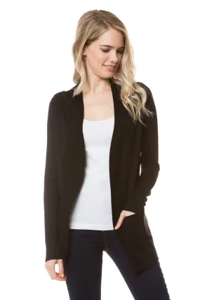 Open Cardigan - Black