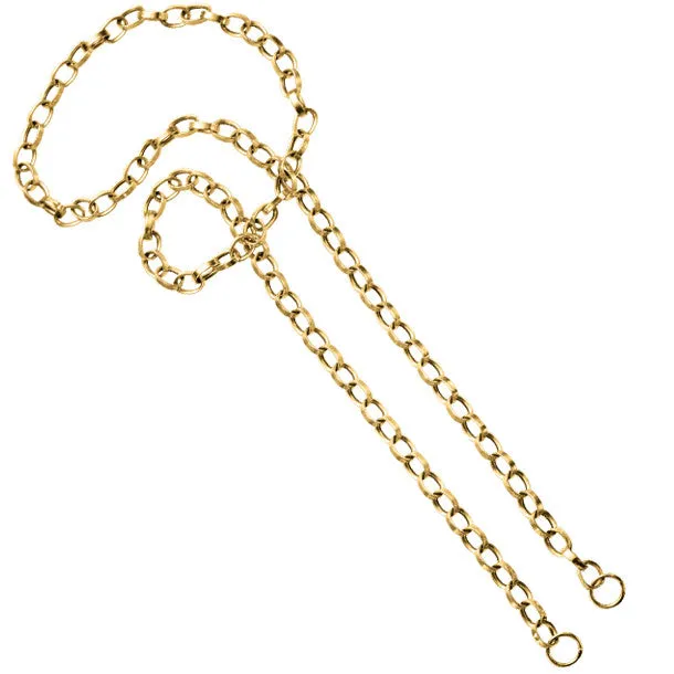 Oval Link Gold Chain