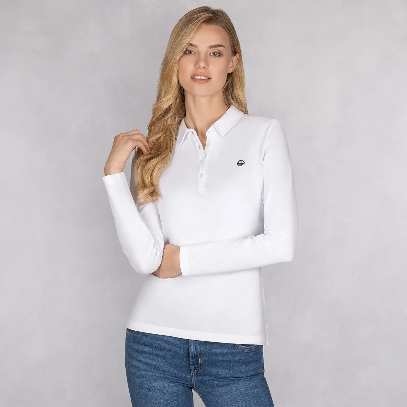 Polo Shirt Organic Cotton Longsleeve Women