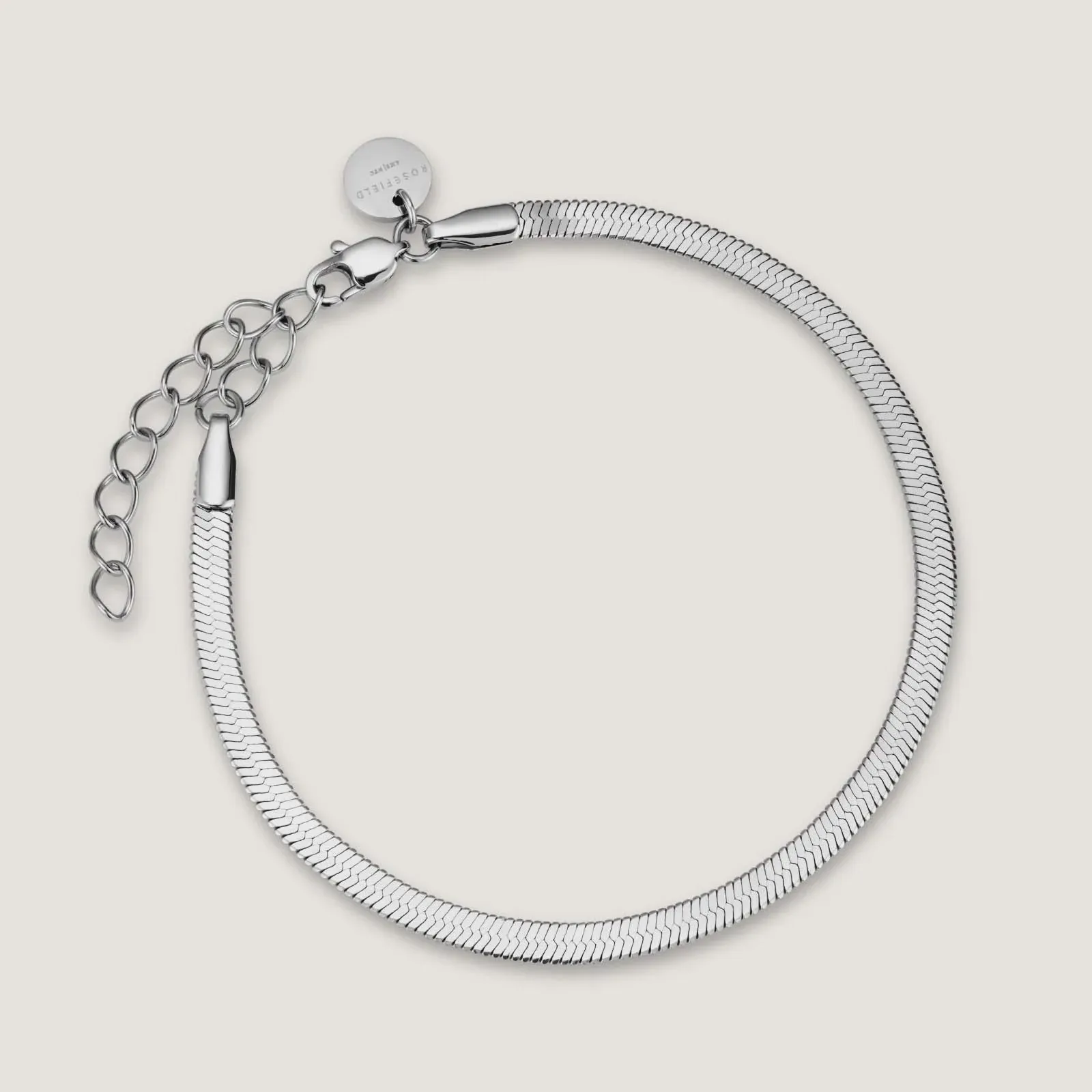 Rosefield Snake Bracelet - Silver