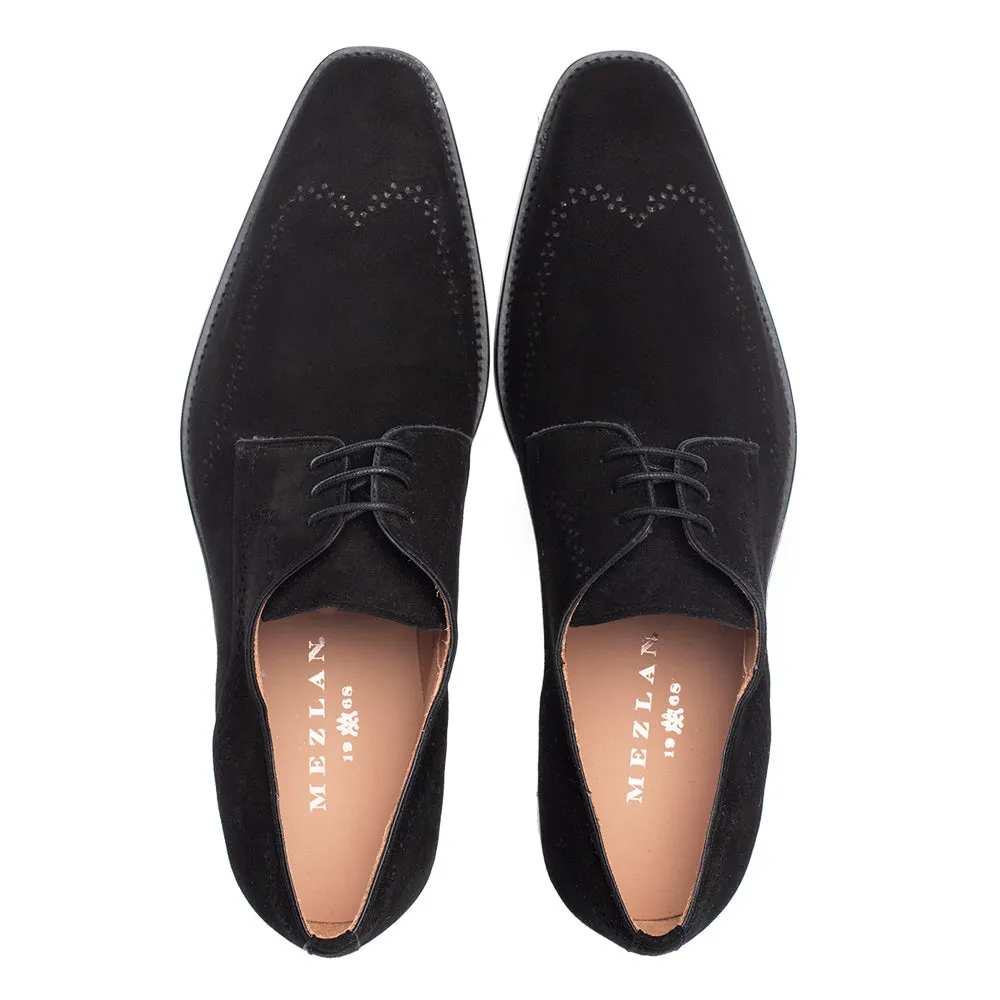 Suede Wingtip Derby