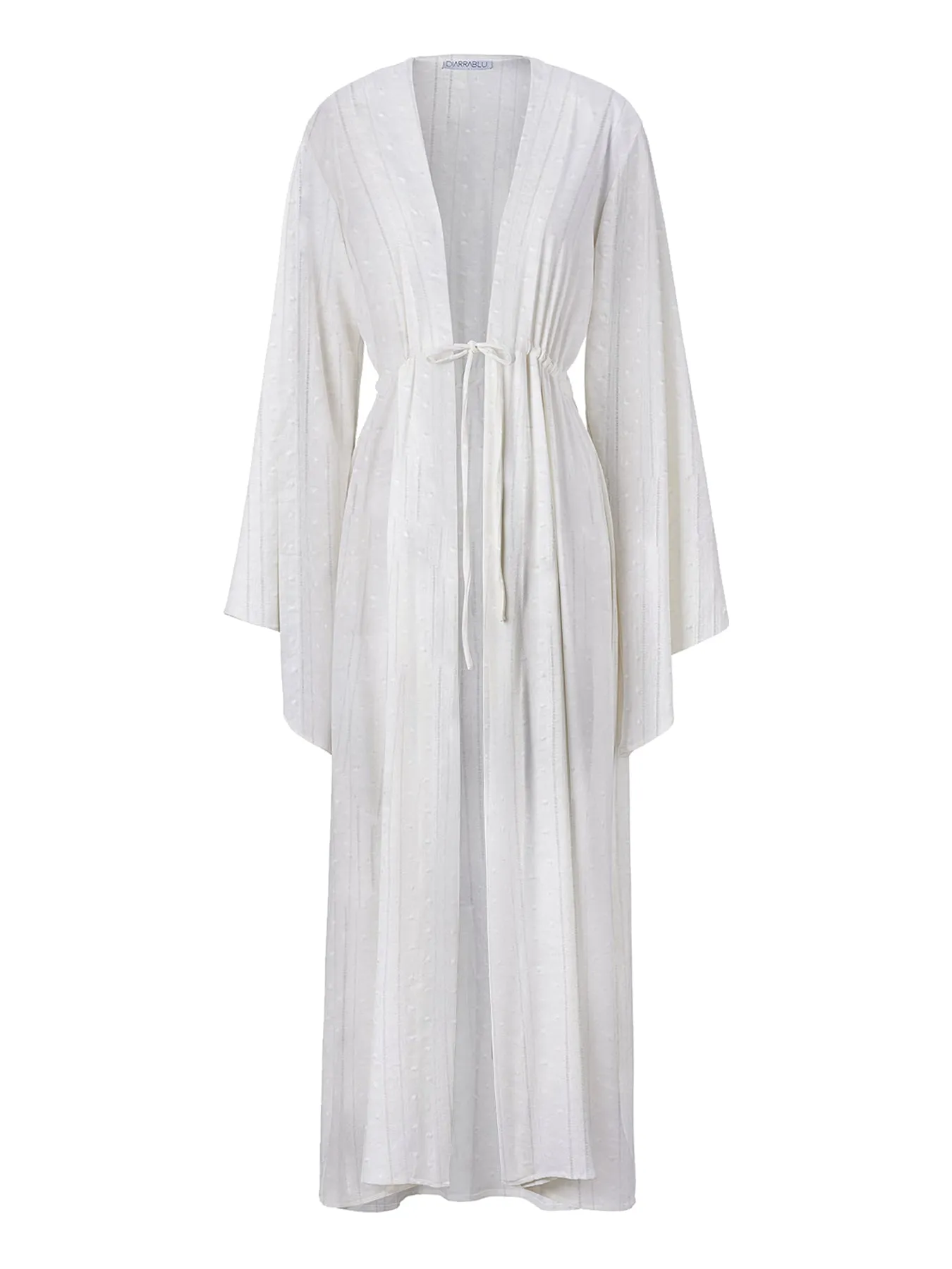 Sustainable Sirene Kimono - Solid Blanc