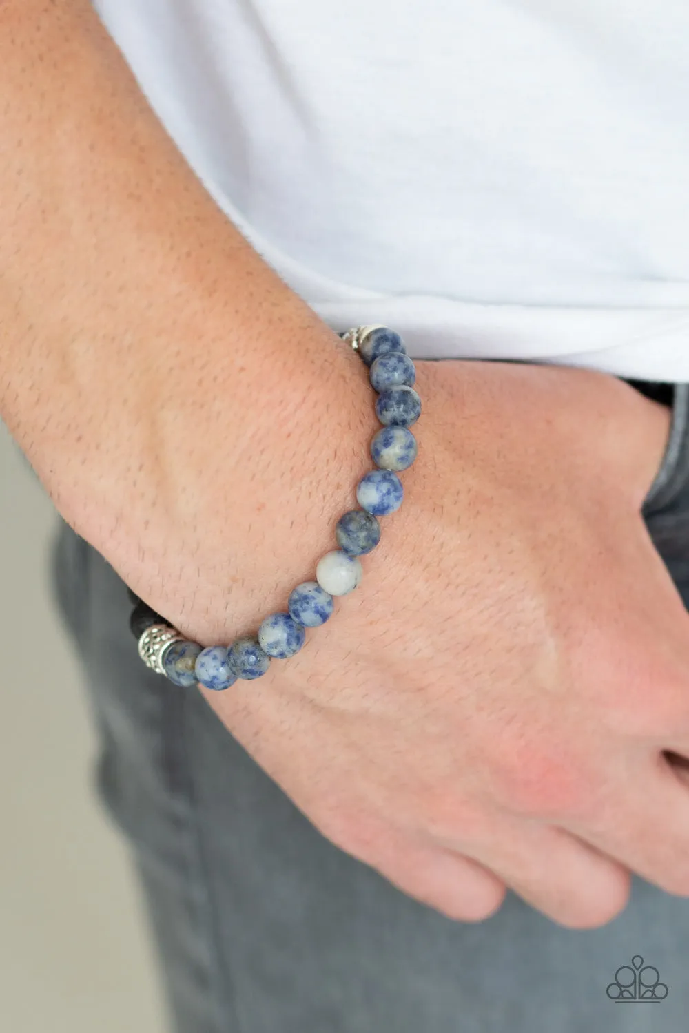 Take It Easy Blue Bracelet