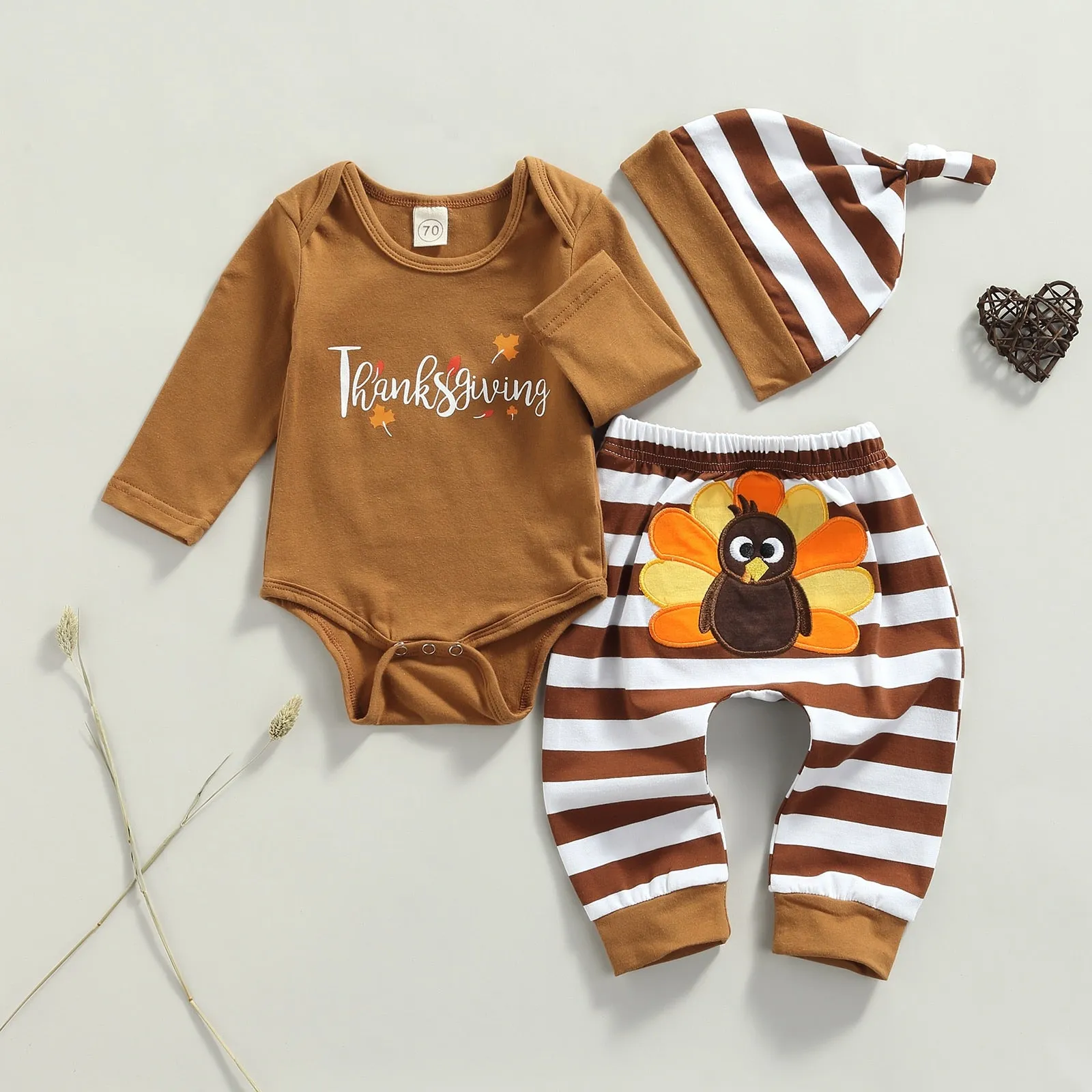 Thanksgiving Romper Set