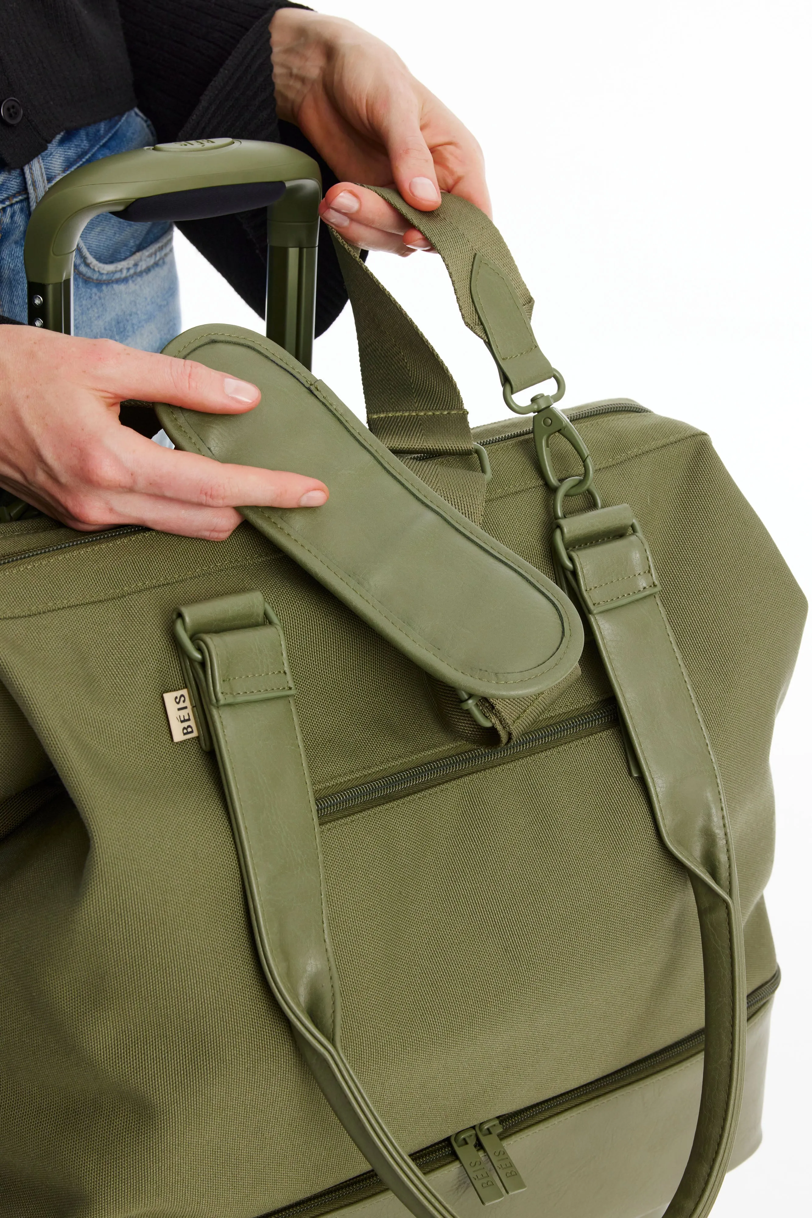 The Mini Weekender in Olive