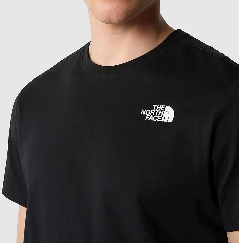 The North Face Red Box Tee short sleeve t-shirt NF0A22TX2JK31 black