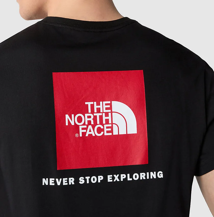 The North Face Red Box Tee short sleeve t-shirt NF0A22TX2JK31 black