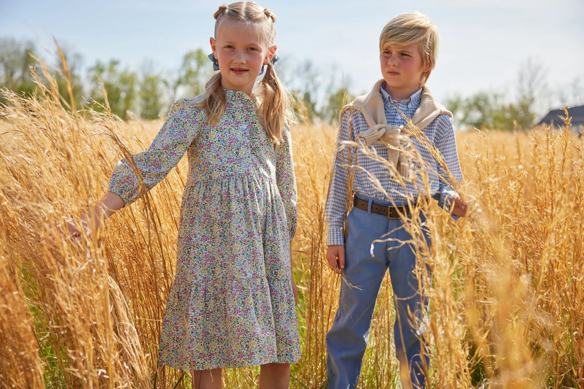 Tiered Midi Dress - Green Gables Floral