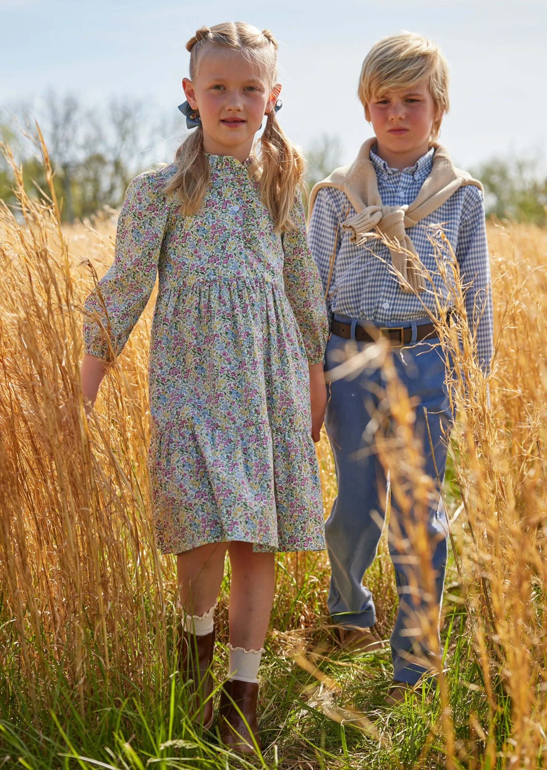 Tiered Midi Dress - Green Gables Floral