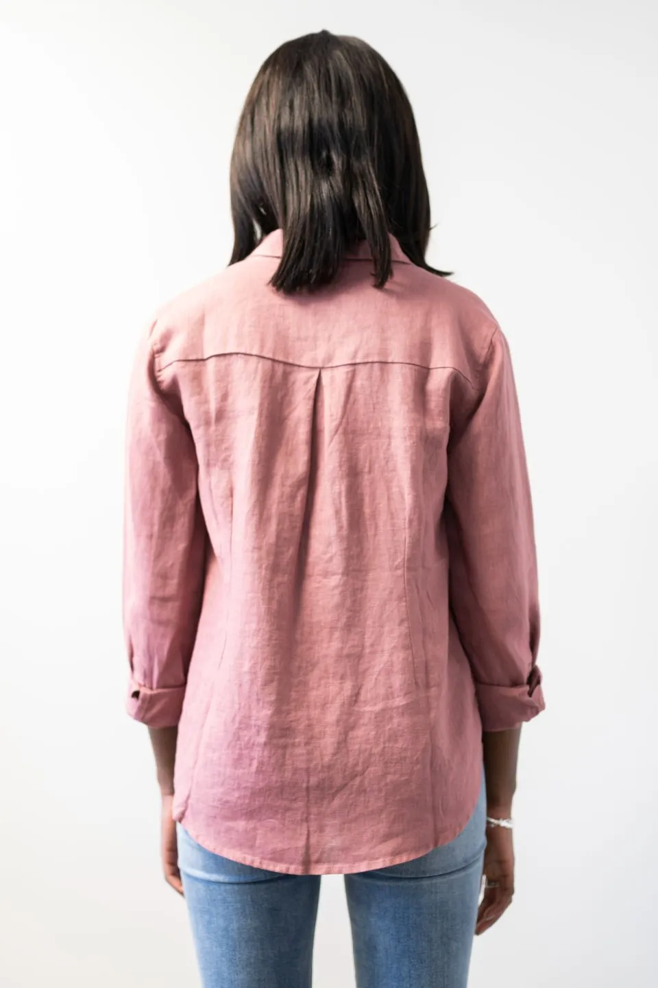 Ultimate Rose LS Linen Shirt