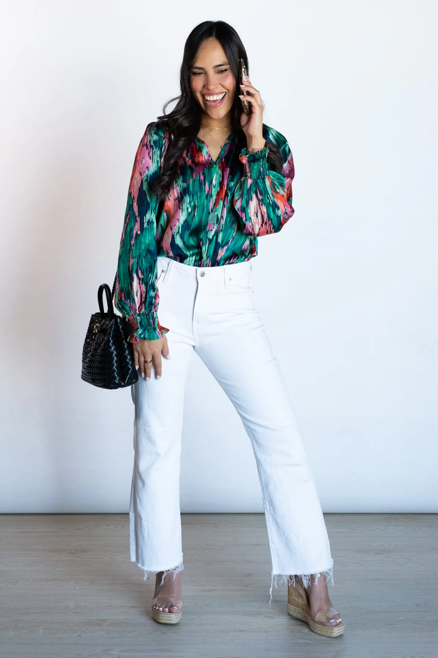 Up to Chance Multicolor Blouse