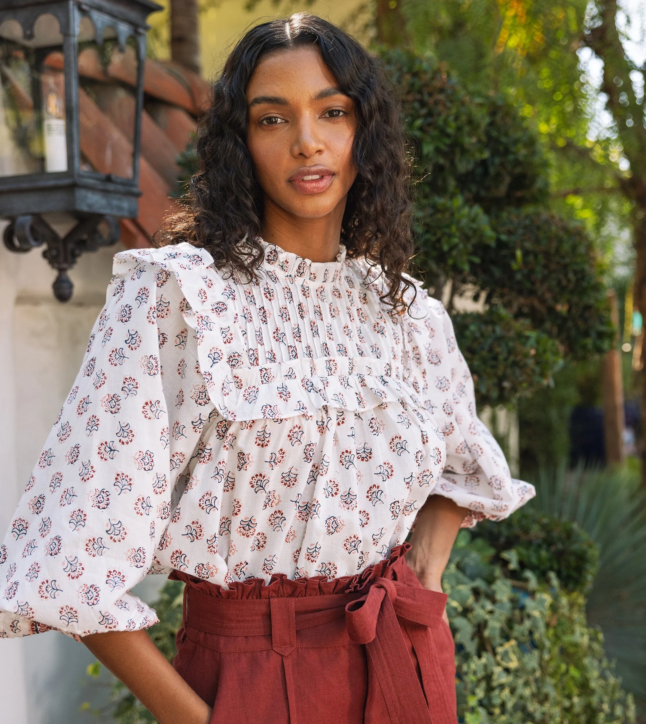 Vanna Blouse | Belize Blossom