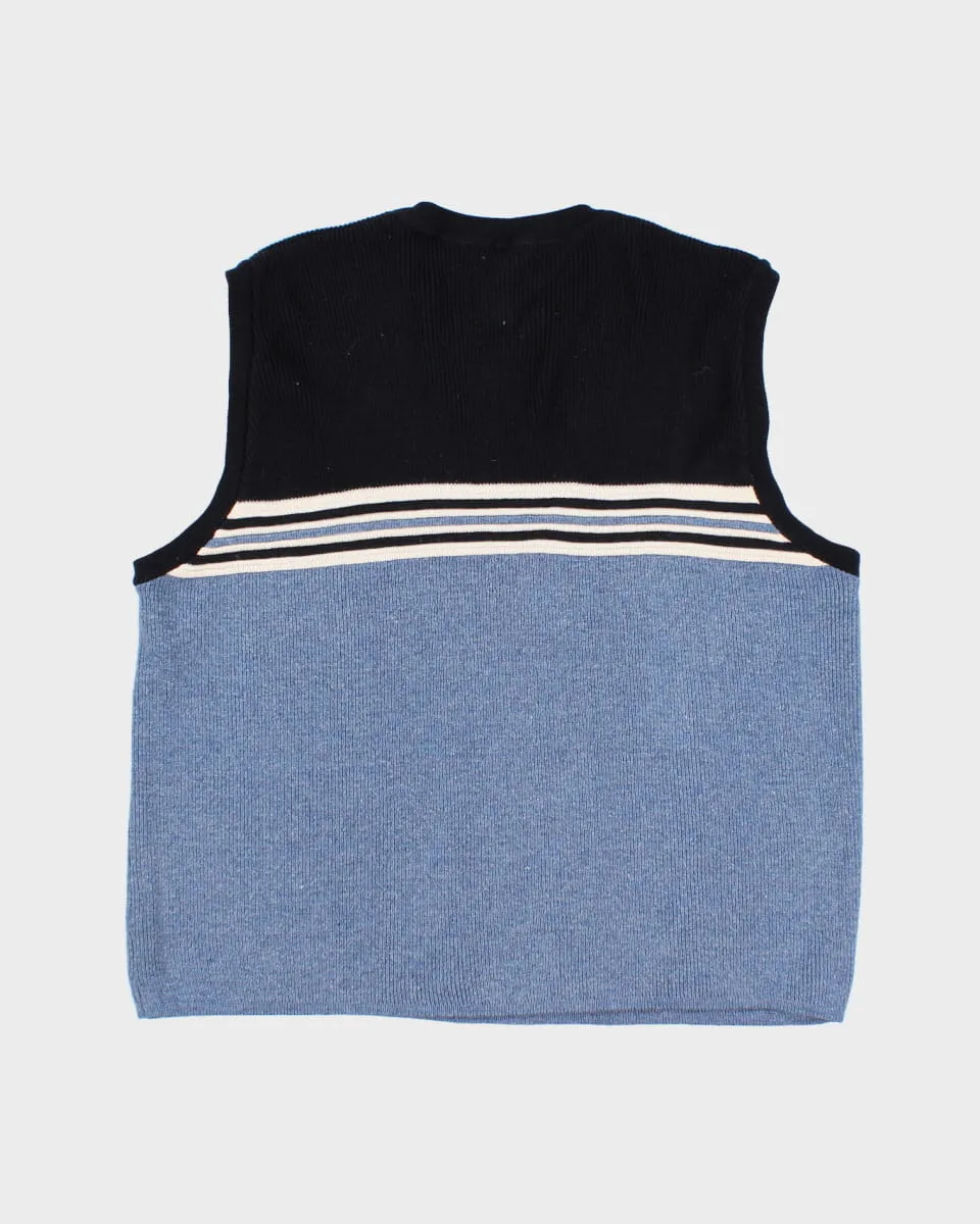 Vintage Cement Knit Vest - L