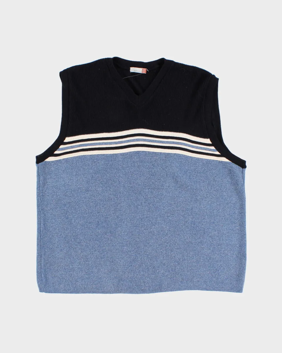 Vintage Cement Knit Vest - L