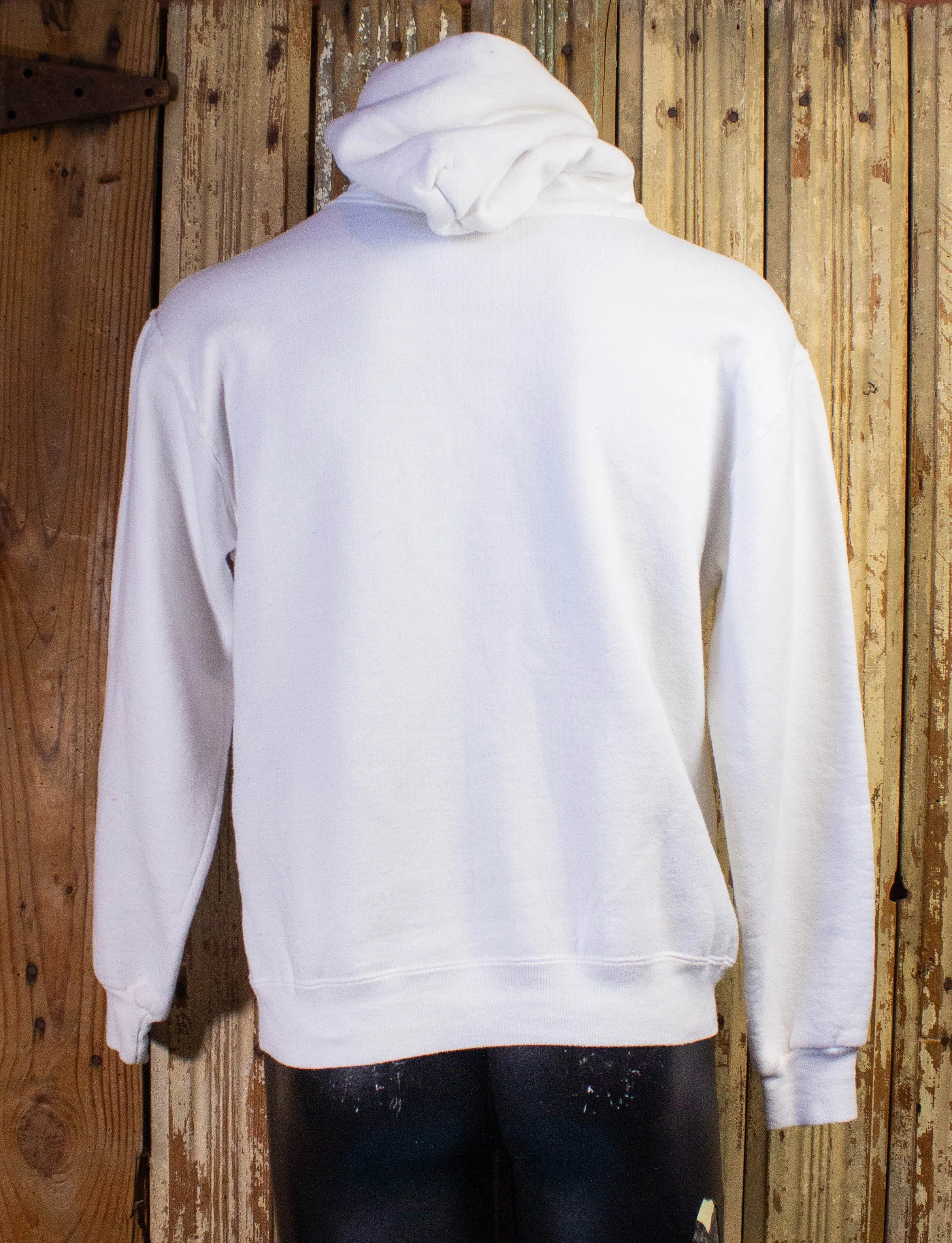 Vintage Okolana Chieftains Hoodie 80s White Medium