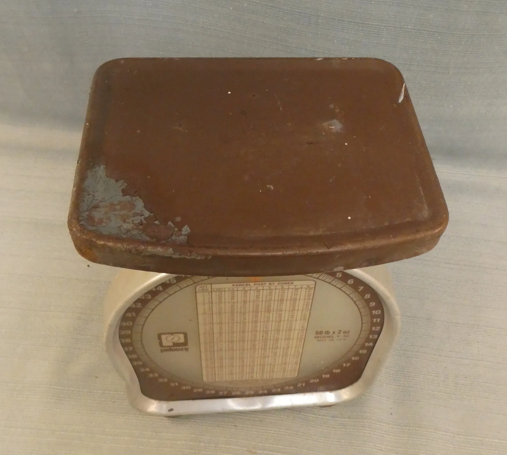 Vintage Pelouze Postal Scale