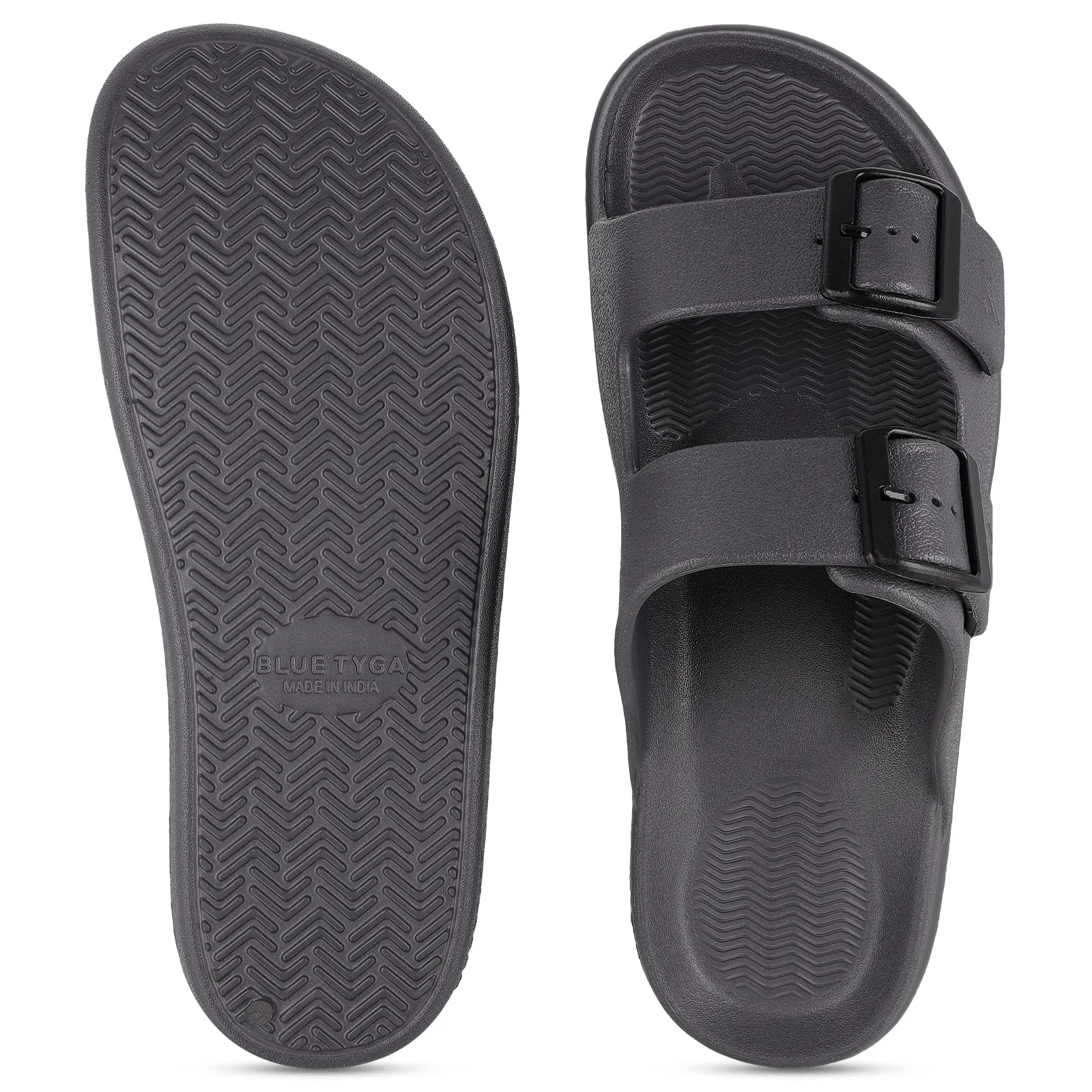 Walkaroo Men Casual Flip-Flop  - WC4822 Grey