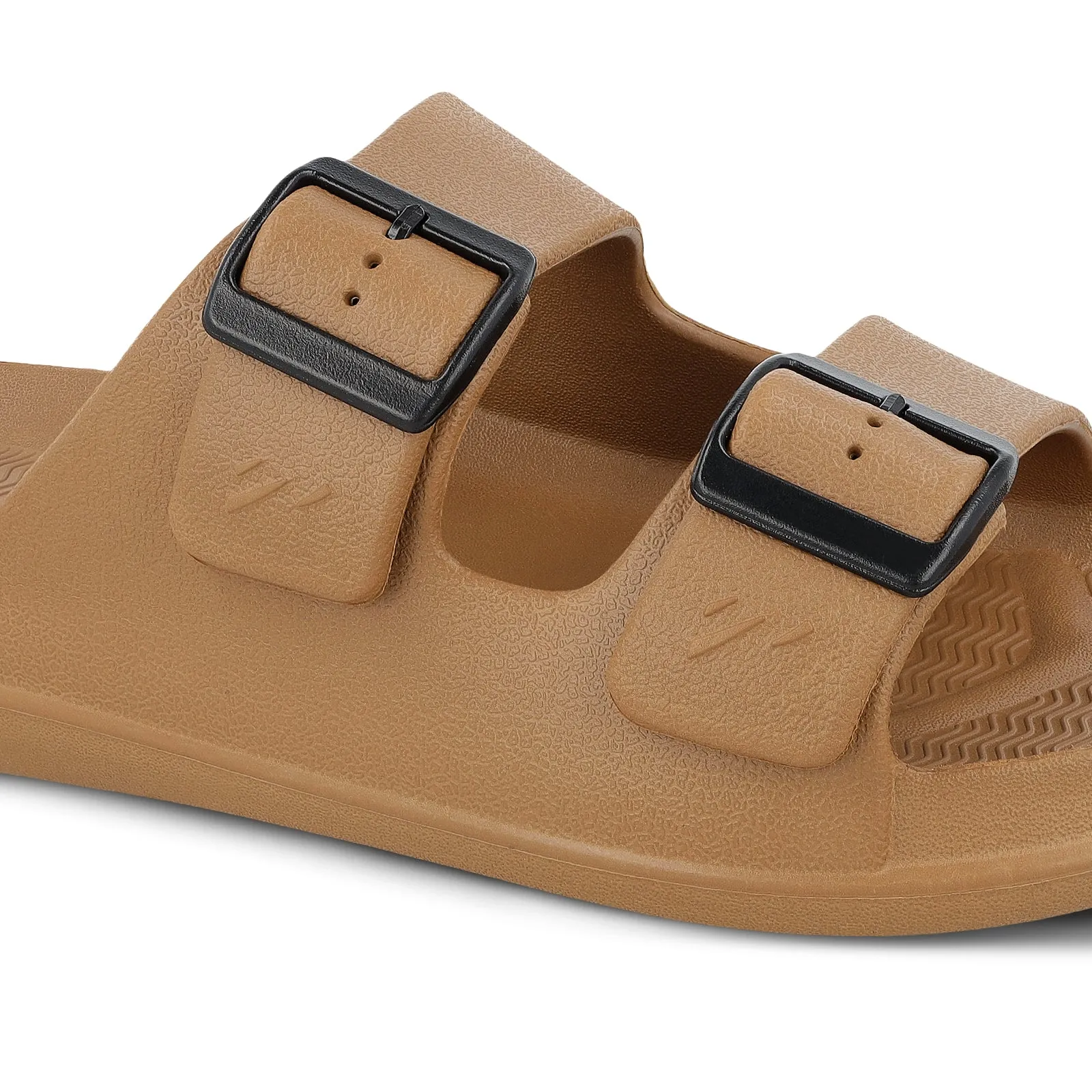 Walkaroo Men Casual Flip-Flop  - WC4822 Tan