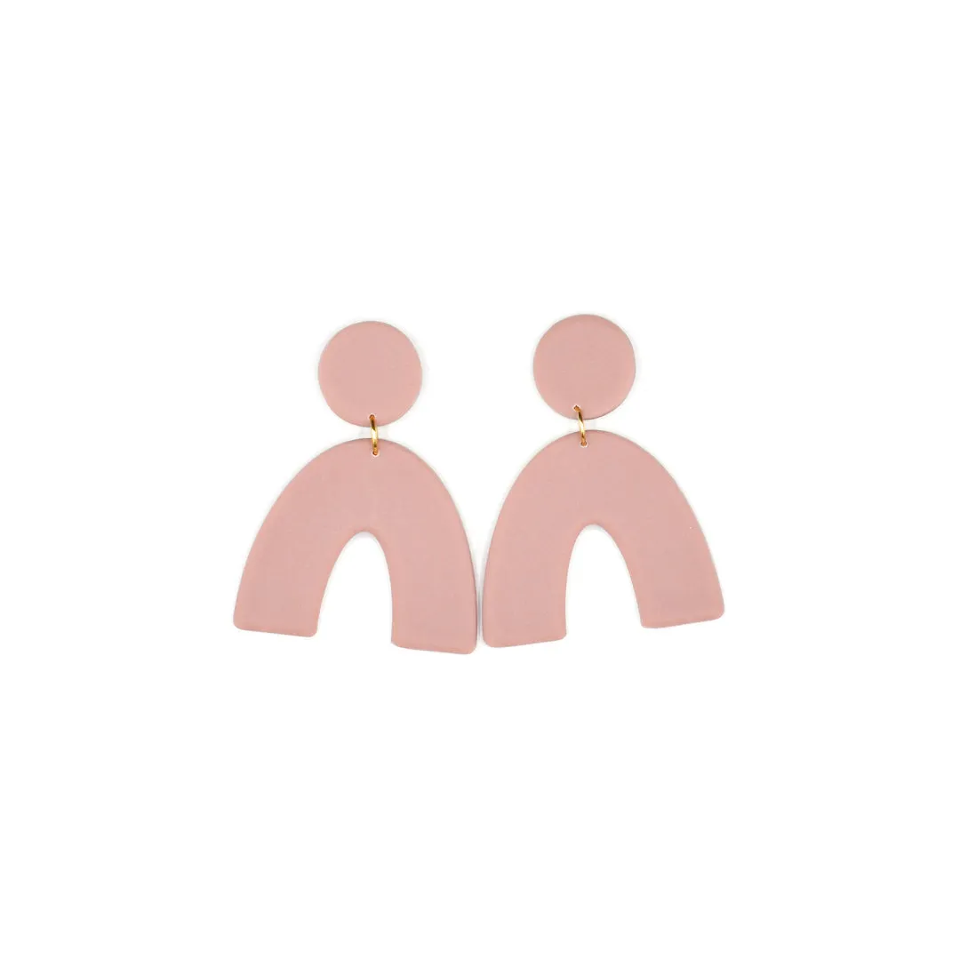 Wide Arch Earrings