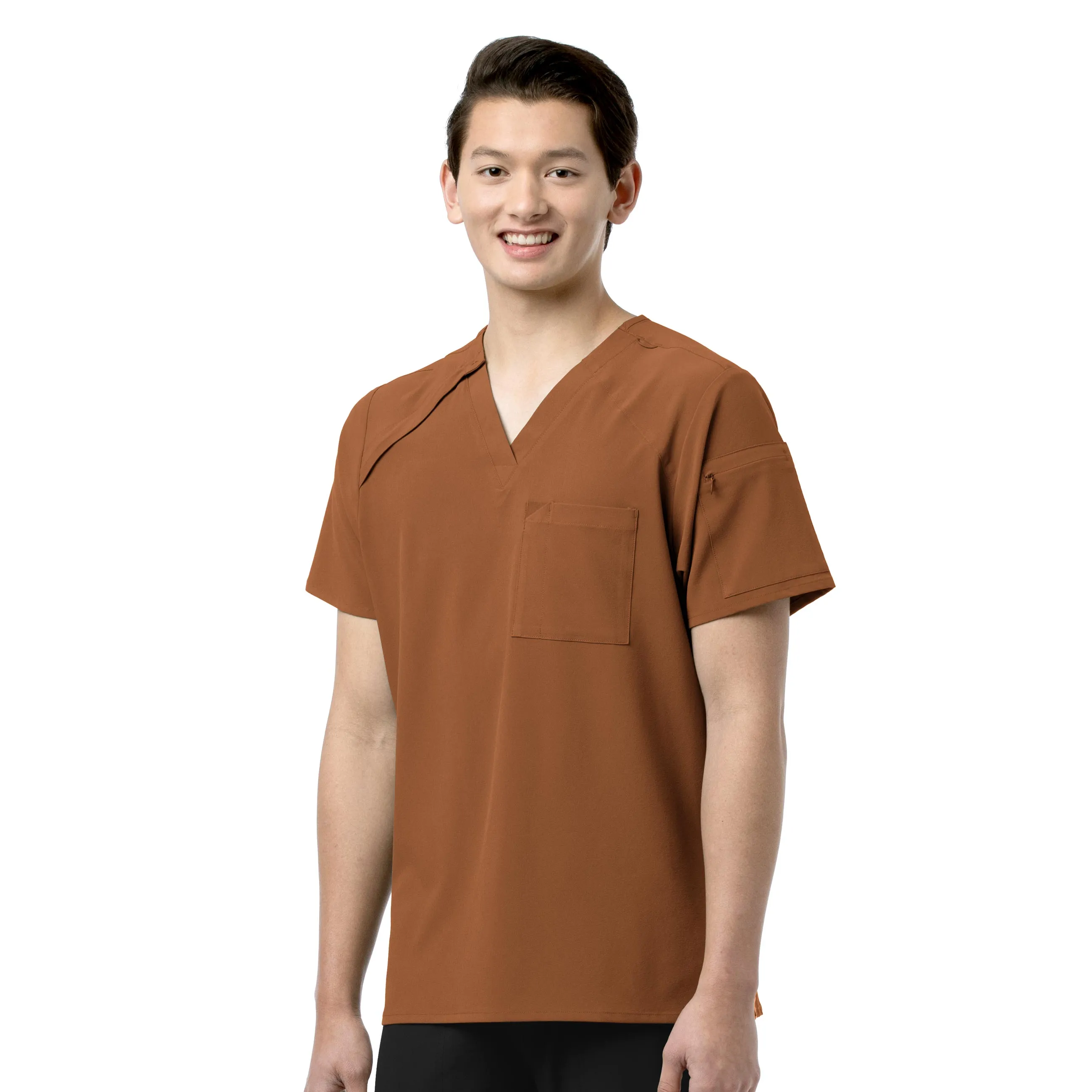 Wink RENEW Men's EZ Zip Scrub Top 6034