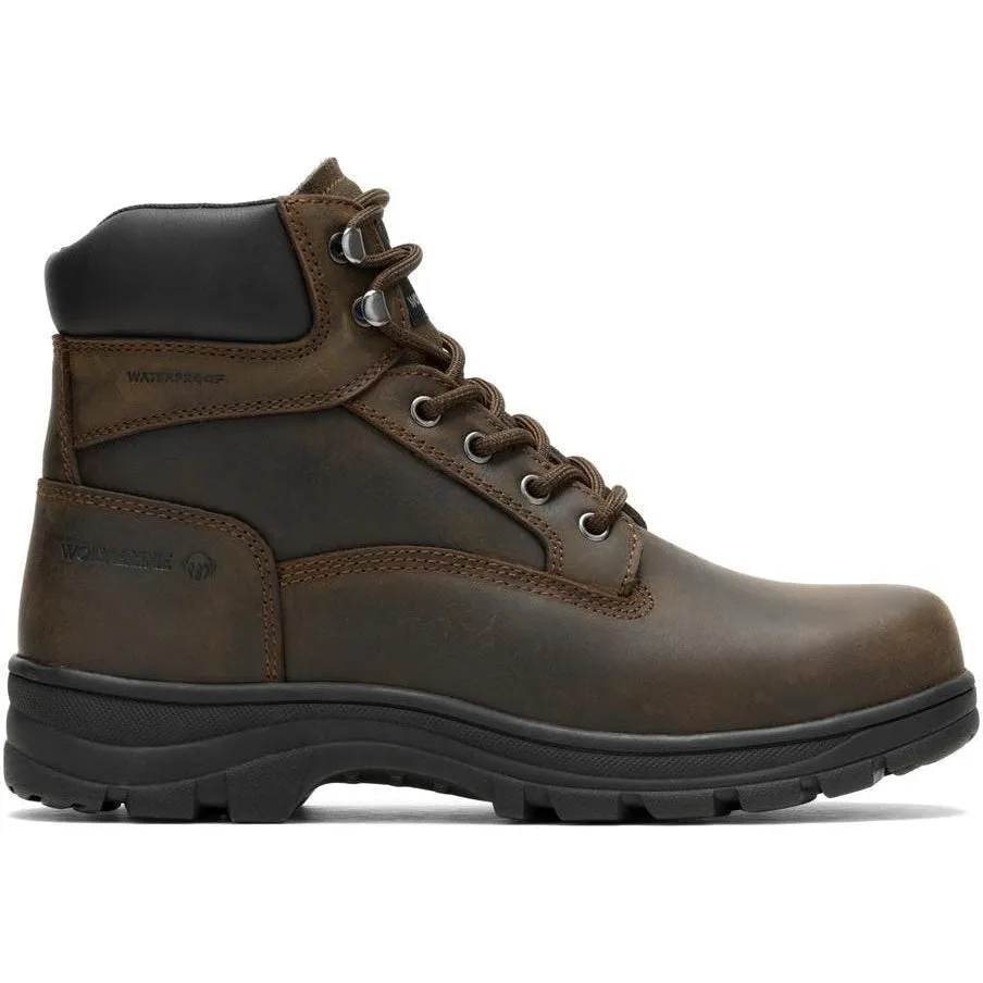 Wolverine Men's Carlsbad Steel Toe WP Work Boot - Brown - W230063