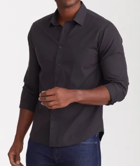 Wrinkle-Free Black Stone Shirt