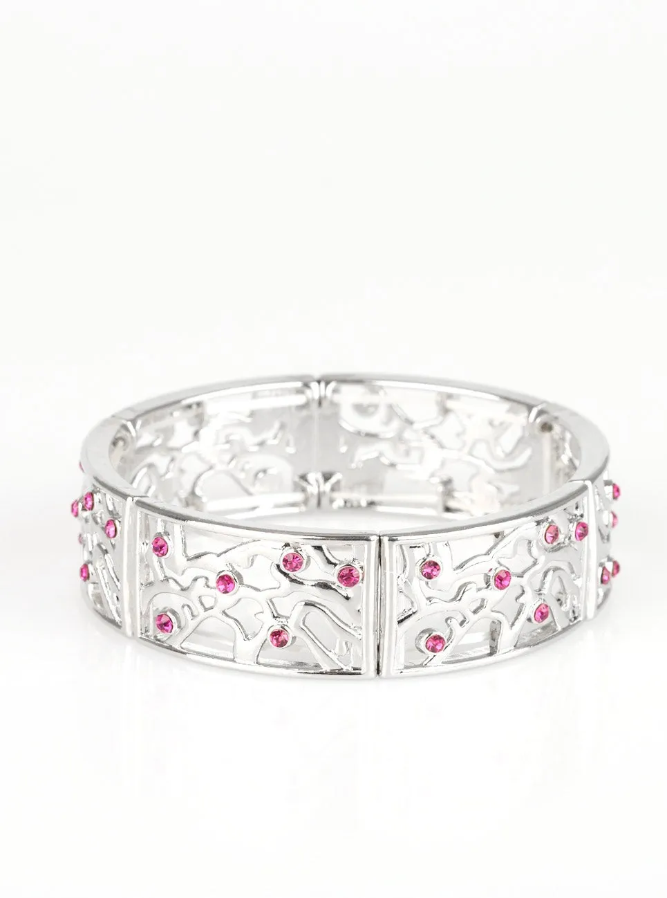 Yours and VINE Pink Bracelet